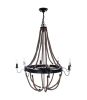 Brown And Black Ceiling Light