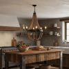 Brown And Black Ceiling Light