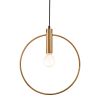 Gold Ring Metal Dimmable Chandelier