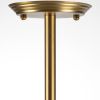 Gold Sputnik Style Eighteen Bulb Dimmable Chandelier