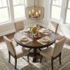 Gold Metal Four Light Dimmable Ceiling Light With Gold Shades