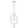 Callie 1-Light Country White Pendant