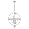 Callie 4-Light Country White Pendant