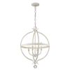 Callie 4-Light Country White Pendant