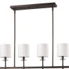 Brown Crystal Four Light Dimmable Ceiling Light