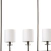 Brown Crystal Four Light Dimmable Ceiling Light