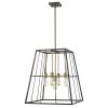 Bronze Metal Five Light Dimmable Ceiling Light