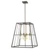 Bronze Metal Five Light Dimmable Ceiling Light