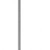 Silver Metal Five Light Dimmable Ceiling Light With White Shades