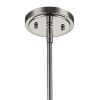 Silver Iron Dimmable Ceiling Light