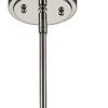 Silver Iron Dimmable Ceiling Light