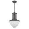 Silver Iron Dimmable Ceiling Light With White Shades