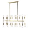 Perret 20-Light Aged Brass Island Pendant