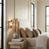 Vitozzi 1-Light Antique Silver Leaf Sconce
