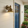 Brushed Gold Aluminum Wall Sconce