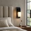 Black Frosted Dimmable Outdoor Hanging Light With Black And White Shades