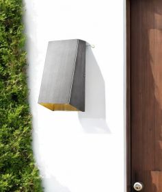 Silver Dimmable Outdoor Hanging Light With Silver Shades