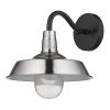 Silver Seeded Dimmable Outdoor Hanging Light With Silver Shades