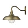 Brass Seeded Dimmable Outdoor Hanging Light With Brass Shades