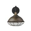 Bronze And Black Dimmable Outdoor Hanging Light With Bronze And Black Shades