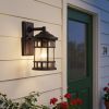 Antique Bronze Canister Wall Light