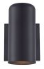 Black Dimmable Outdoor Hanging Light With Black Shades
