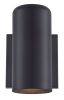 Black Dimmable Outdoor Hanging Light With Black Shades