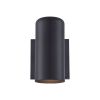 Black Dimmable Outdoor Hanging Light With Black Shades