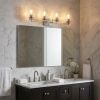 Orella 4-Light Satin Nickel Vanity