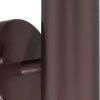 Bronze LED Dimmable Outdoor Hanging Light With Bronze Shades