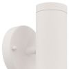 White LED Dimmable Outdoor Hanging Light With White Shades