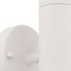 White LED Dimmable Outdoor Hanging Light With White Shades