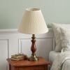 15" Ivory Deep Cone Slanted Broadcloth Lampshade