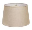 18" Dark Wheat Rounded Empire Slanted Linen Lampshape