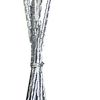 46" Chrome Multi Light LED Novelty Floor Lamp