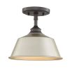 Gray Kitchen Island Metal Dimmable Flush Chandelier With Gray Shades