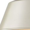 Gray Kitchen Island Metal Dimmable Flush Chandelier With Gray Shades