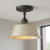 Gray Kitchen Island Metal Dimmable Flush Chandelier With Gray Shades
