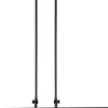 Black And Gray Kitchen Island Three Light Metal Dimmable Chandelier With Gray Shades