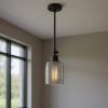 Gray Kitchen Island Metal Dimmable Chandelier With Clear Shades