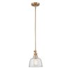 Gold Kitchen Island Metal Dimmable Chandelier With Clear Shades