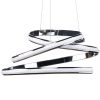 Silver Metal LED Dimmable Chandelier