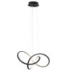 Black Metal LED Dimmable Chandelier