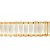 Gold And Clear Crystal LED Chandelier