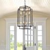 Amber Chandelier Metal Ceiling Light