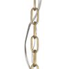 Gold And White Single Metal Dimmable Ceiling Light With White Shades