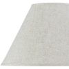 Light Brown Linen Plain Empire Lamp Shade