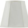 Eggshell Linen Piped Empire Lamp Shade