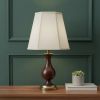 Eggshell Linen Piped Empire Lamp Shade