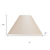 Light Brown Paper Plain Empire Lamp Shade